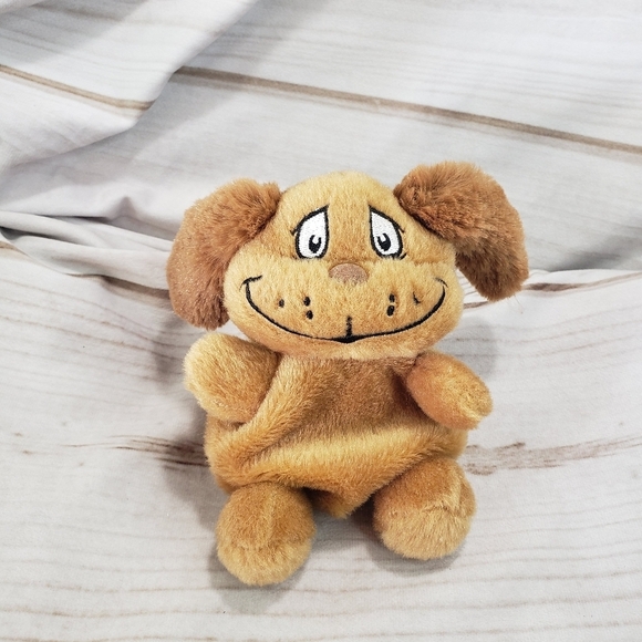 Aurora Palm Pals Dr Seuss Max Dog Beanbag Plush Toy Grinch 5 Inch 2021 - Picture 10 of 10